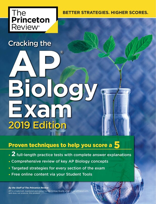 Front cover_Cracking The Ap Biology Exam, 2019 Edition