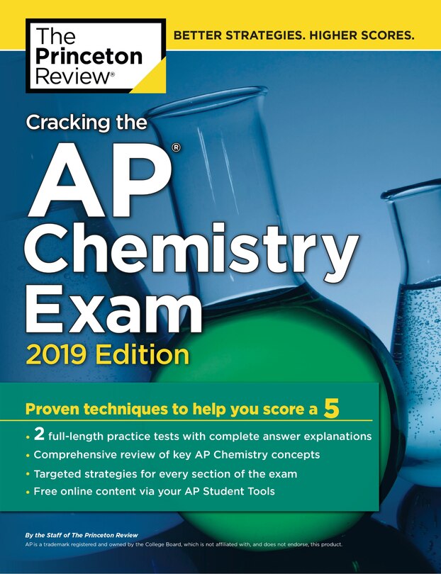 Front cover_Cracking the AP Chemistry Exam, 2019 Edition