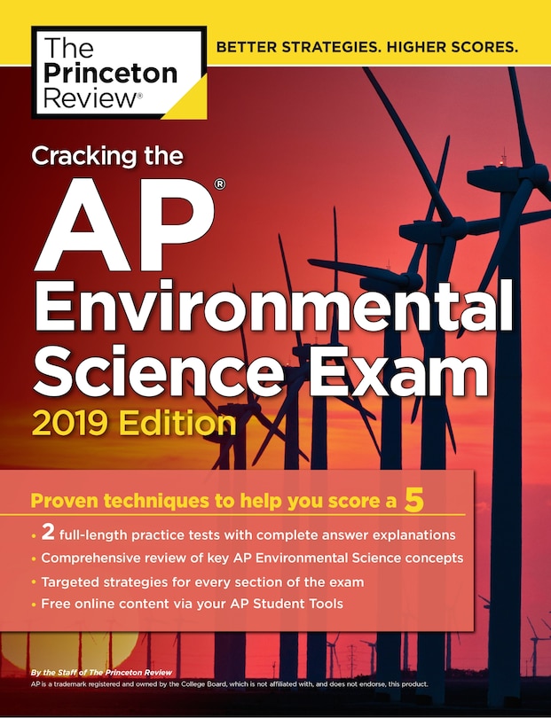 Front cover_Cracking the AP Environmental Science Exam, 2019 Edition