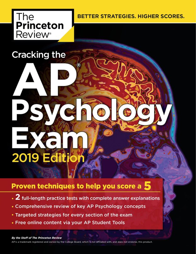 Front cover_Cracking the AP Psychology Exam, 2019 Edition