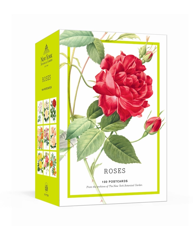 Roses: 100 Postcards From The Archives Of The New York Botanical Garden