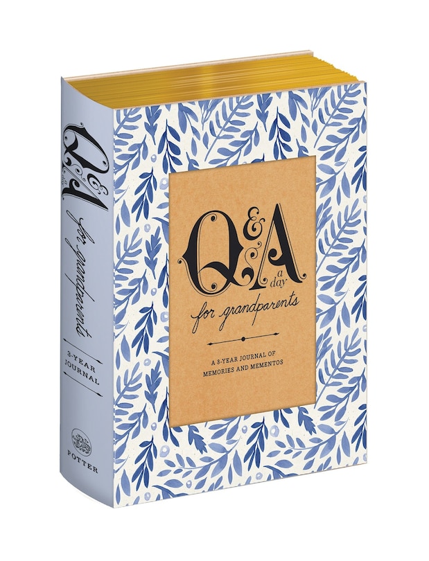 Front cover_Q&A a Day for Grandparents