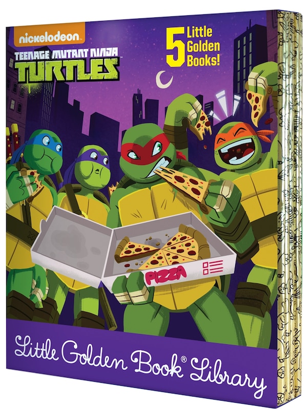 Couverture_Teenage Mutant Ninja Turtles Little Golden Book Library (teenage Mutant Ninja Turtles)