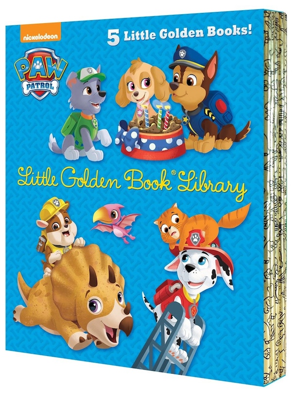 Front cover_Paw Patrol Little Golden Book Library (paw Patrol)