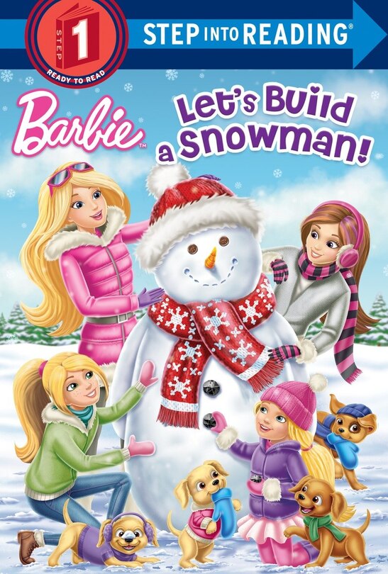 Front cover_Let's Build A Snowman! (barbie)