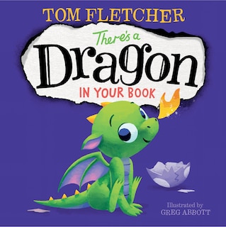 Front cover_There's A Dragon In Your Book