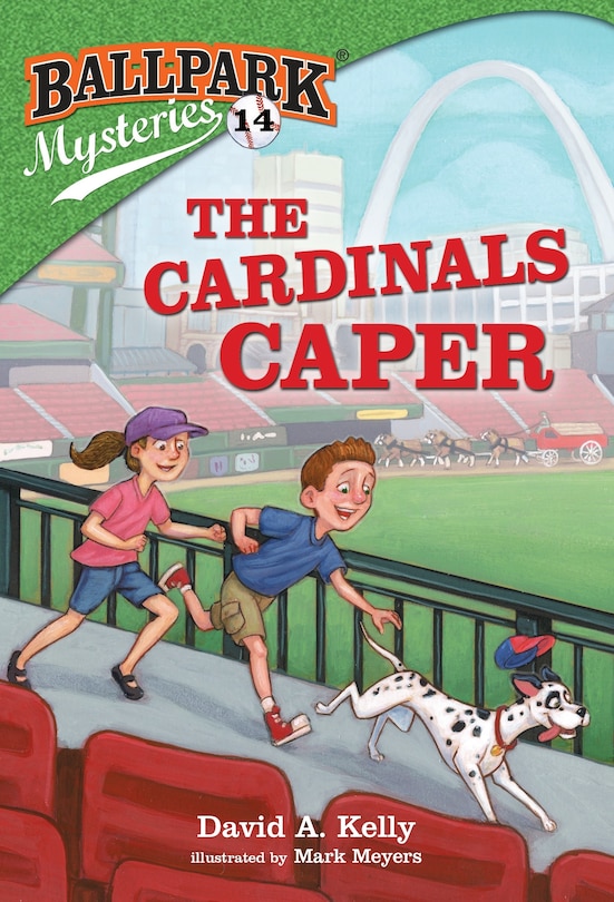 Front cover_Ballpark Mysteries #14: The Cardinals Caper