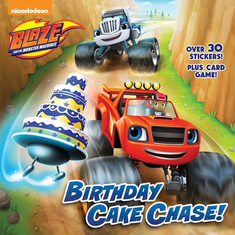 Front cover_Birthday Cake Chase! (blaze And The Monster Machines)