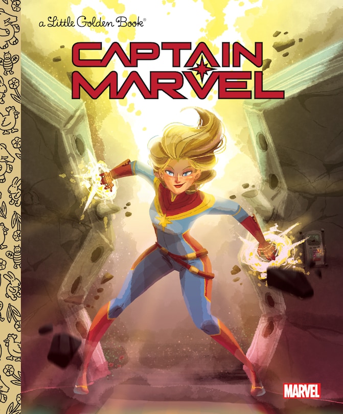 Couverture_Captain Marvel Little Golden Book (marvel)
