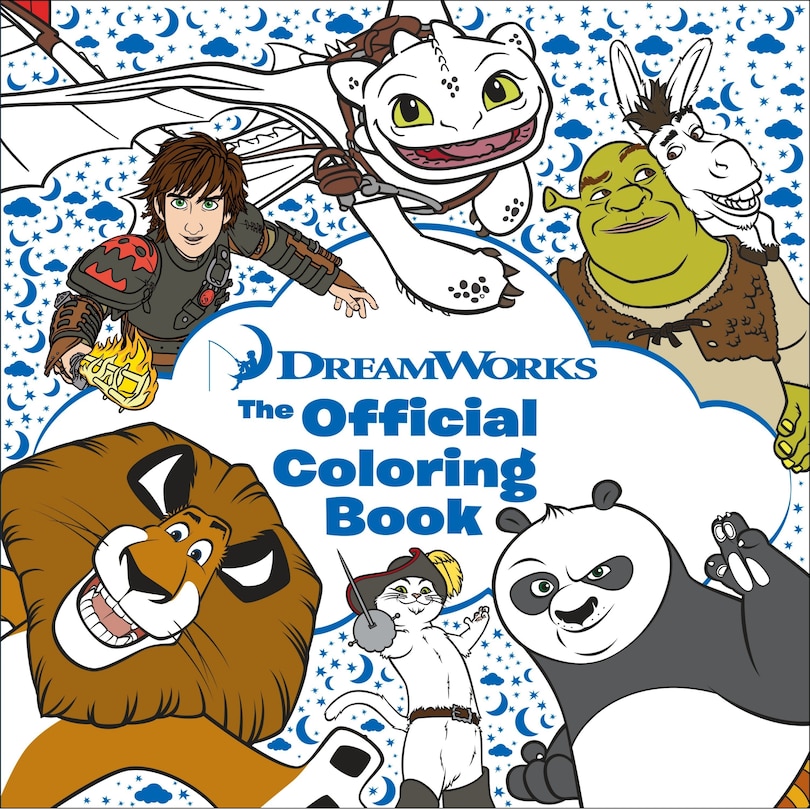 Dreamworks: The Official Coloring Book