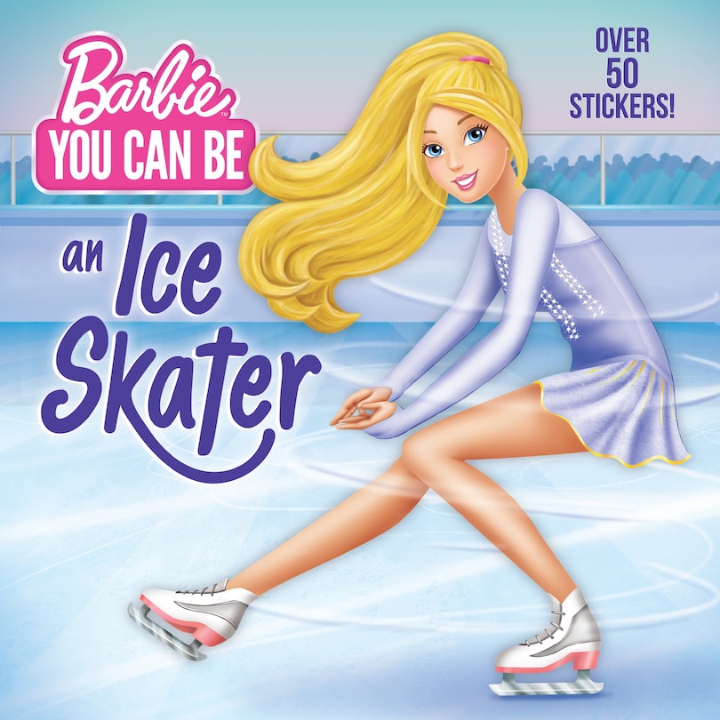 Front cover_You Can Be An Ice Skater (barbie)
