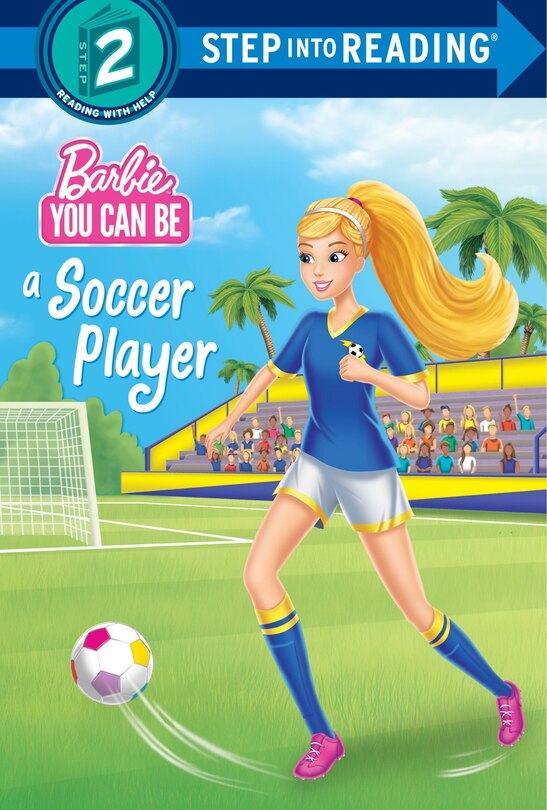 Front cover_You Can Be A Soccer Player (barbie)