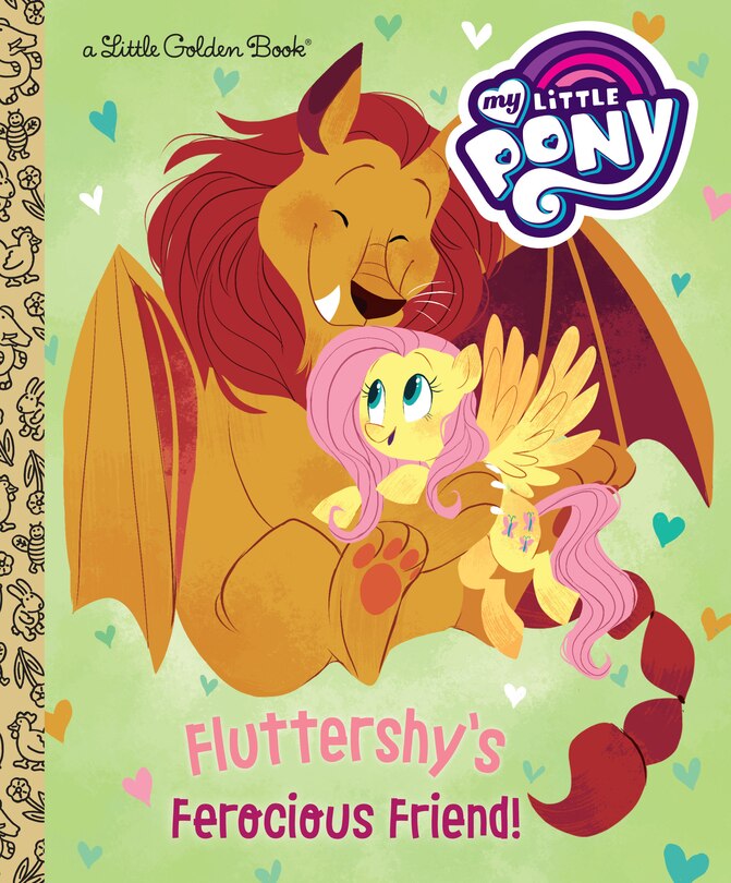 Front cover_Fluttershy's Ferocious Friend! (my Little Pony)