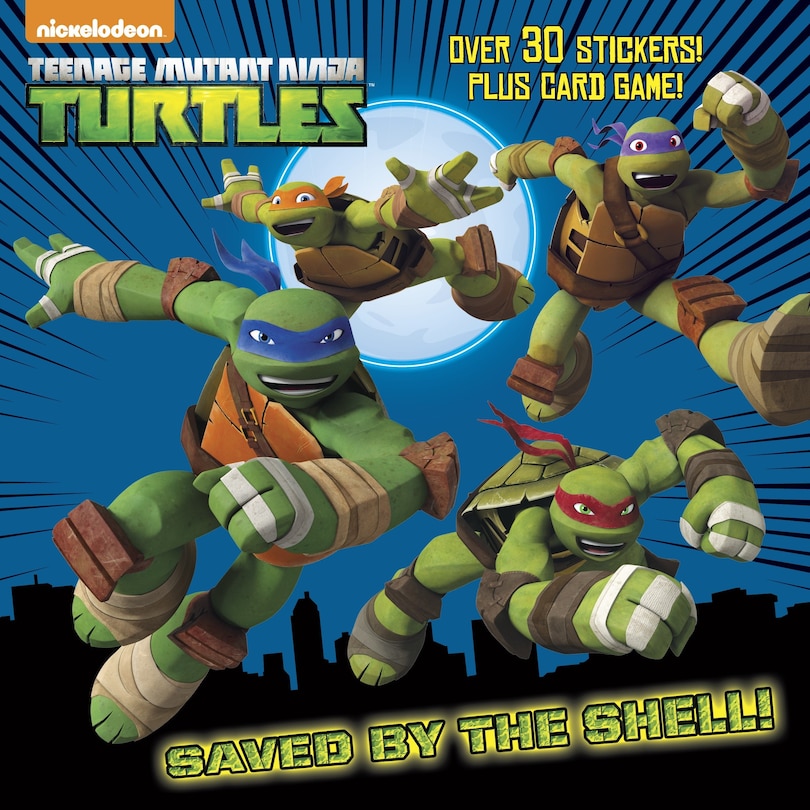 Couverture_Saved By The Shell! (teenage Mutant Ninja Turtles)