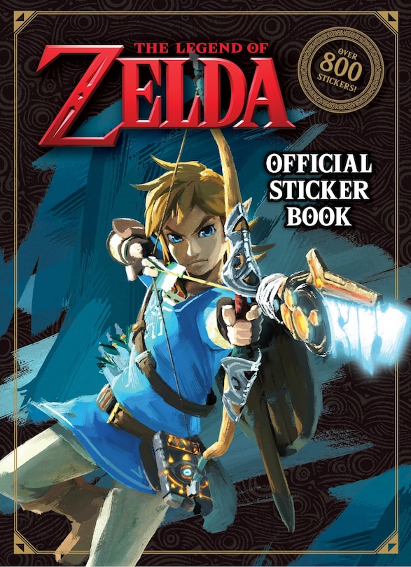 Front cover_The Legend of Zelda Official Sticker Book (Nintendo®)