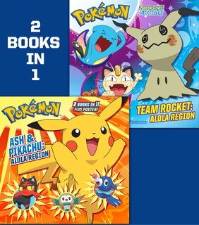 Front cover_Ash And Pikachu: Alola Region/team Rocket: Alola Region (pokémon)