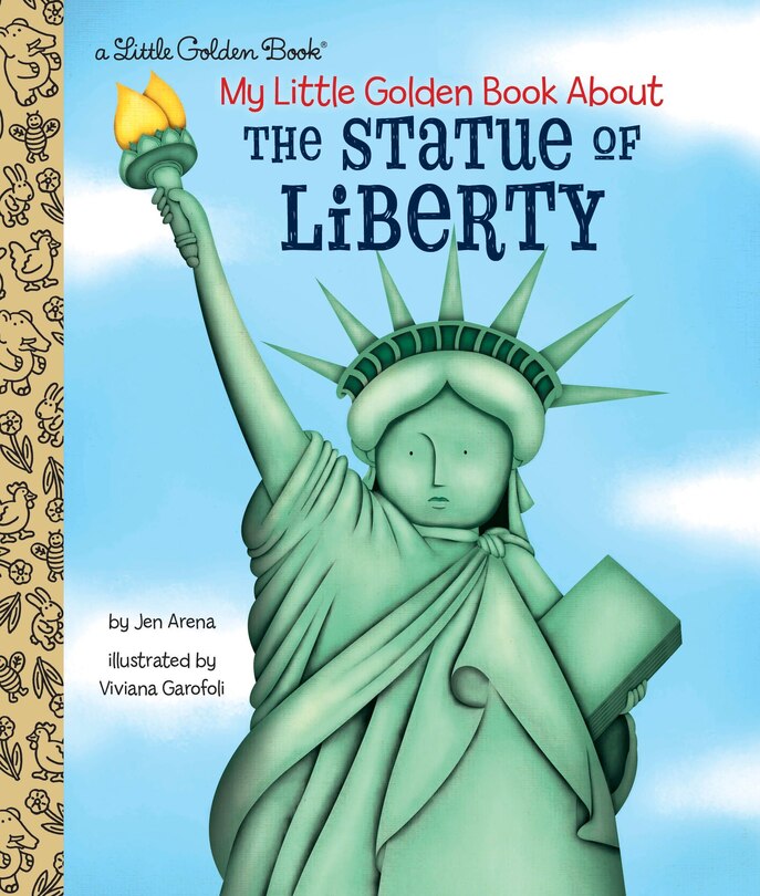 Front cover_My Little Golden Book About The Statue Of Liberty
