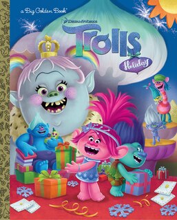 Front cover_Trolls Holiday Big Golden Book (dreamworks Trolls)