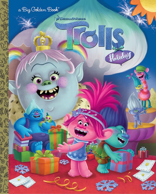 Front cover_Trolls Holiday Big Golden Book (dreamworks Trolls)