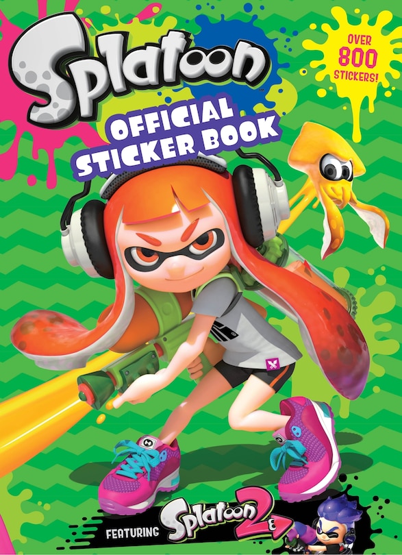 Front cover_Nintendo&reg; Splatoon Official Sticker Book (Nintendo&reg;)