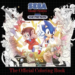 Couverture_Sega: The Official Coloring Book