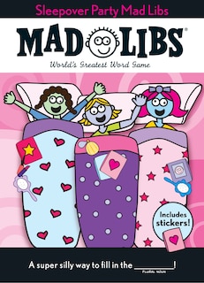 Front cover_Sleepover Party Mad Libs