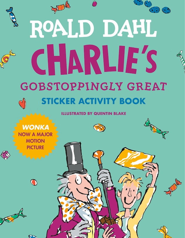 Front cover_Charlie's Gobstoppingly Great Sticker Activity Book