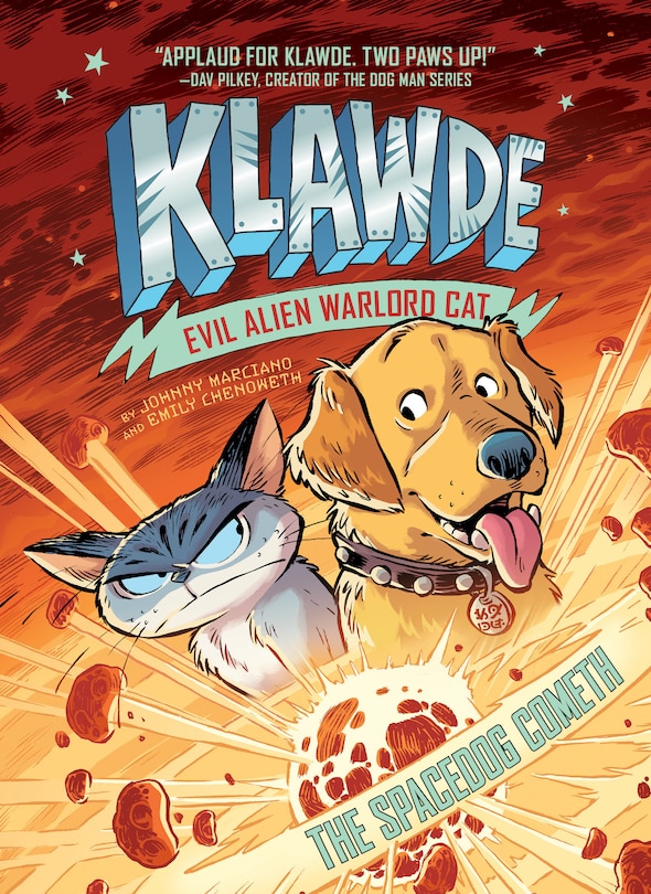 Couverture_Klawde: Evil Alien Warlord Cat: The Spacedog Cometh #3