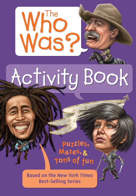 Front cover_The Who Was? Activity Book