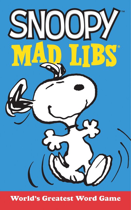 Front cover_Snoopy Mad Libs