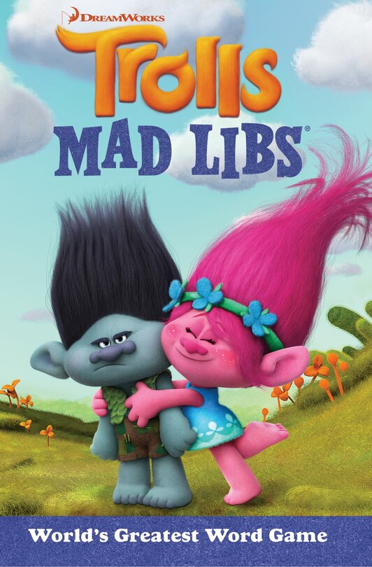 Front cover_Trolls Mad Libs