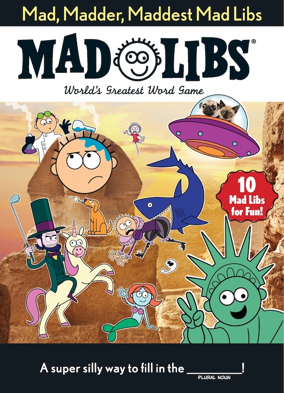 Front cover_Mad, Madder, Maddest Mad Libs