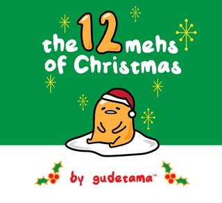 Front cover_The Twelve Mehs Of Christmas By Gudetama