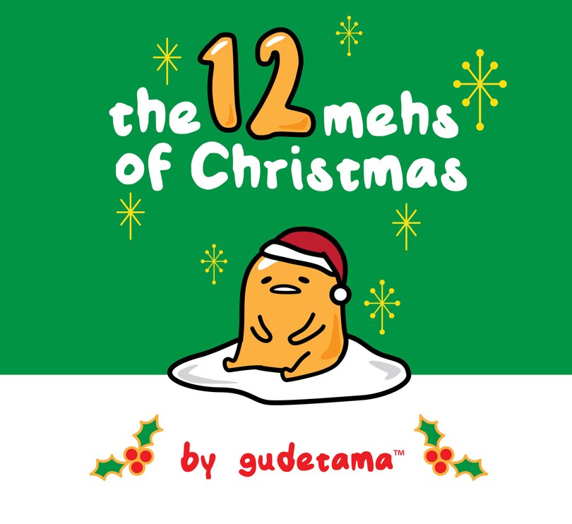 Front cover_The Twelve Mehs Of Christmas By Gudetama