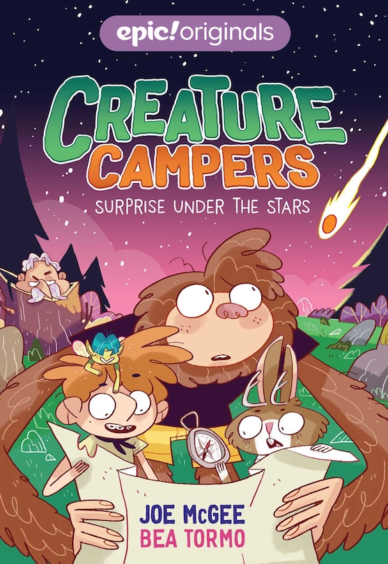 Couverture_Surprise Under The Stars (creature Campers Book 2)