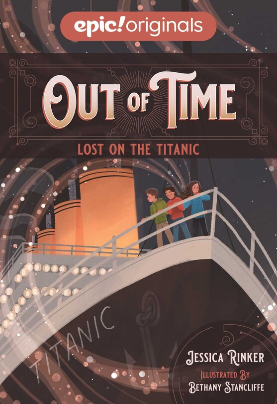 Couverture_Lost On The Titanic (out Of Time Book 1)