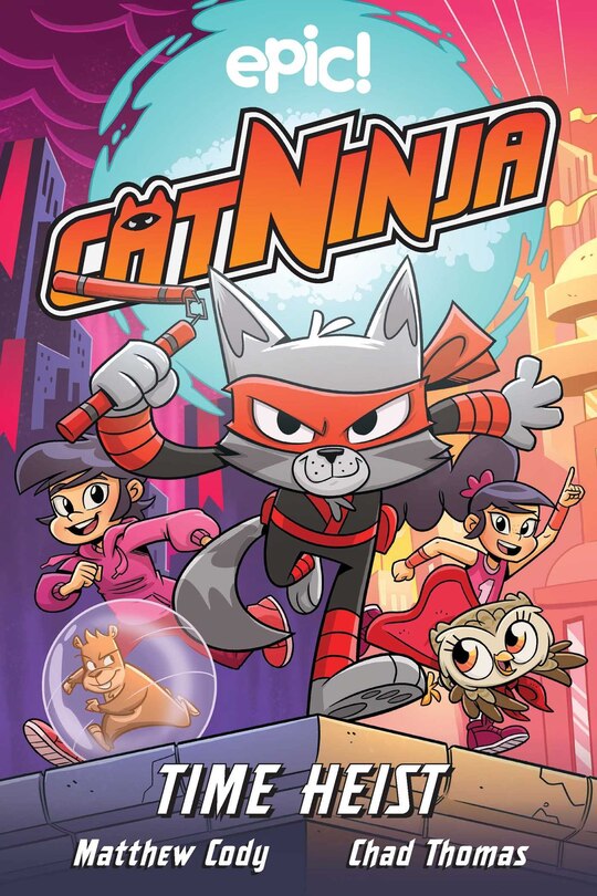 Front cover_Cat Ninja: Time Heist