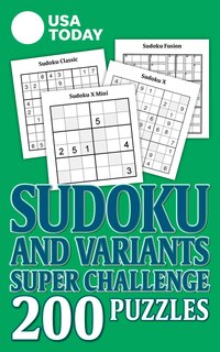 Front cover_USA TODAY Sudoku and Variants Super Challenge