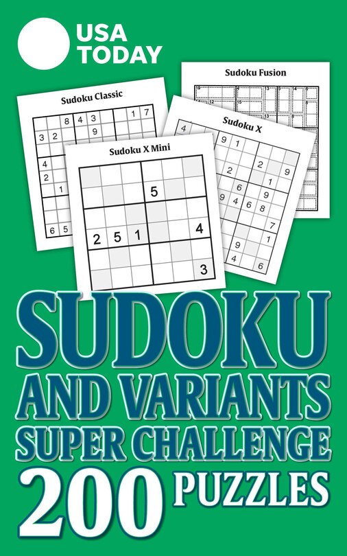 Front cover_USA TODAY Sudoku and Variants Super Challenge