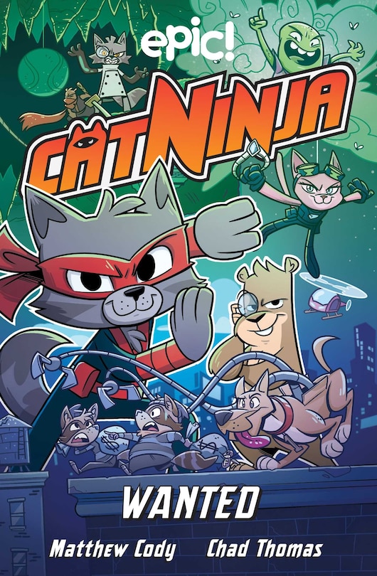 Front cover_Cat Ninja: Wanted