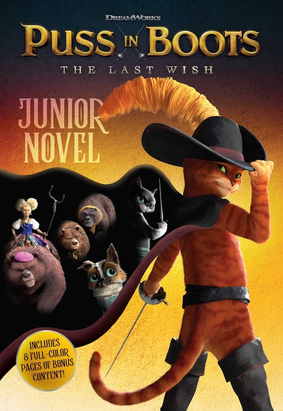 Front cover_Puss In Boots: The Last Wish Junior Novel