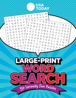 USA TODAY Large-Print Word Search: 350 Seriously Fun Puzzles