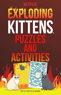 Front cover_Exploding Kittens Puzzles and Activities