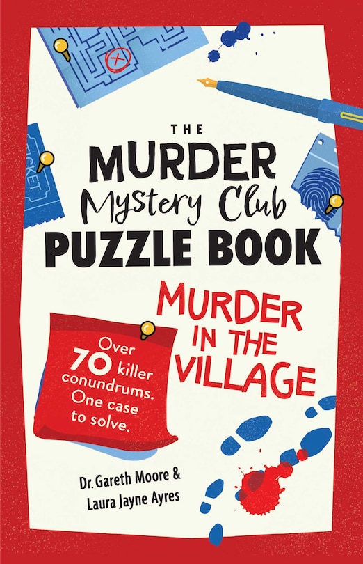 Couverture_The Murder Mystery Club Puzzle Book