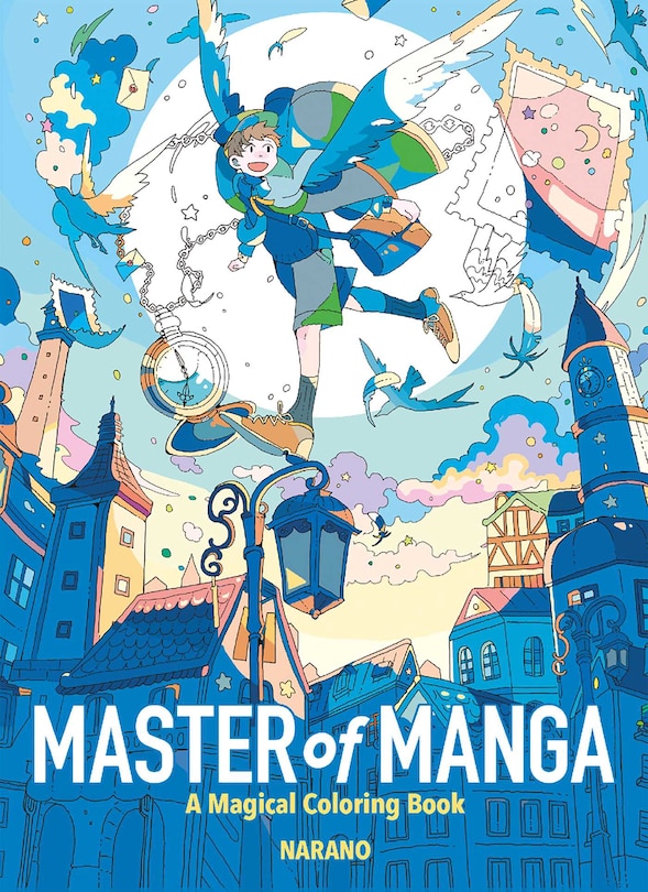 Dreams of Manga: A Magical Coloring Book