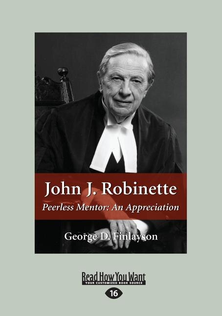 Front cover_John J. Robinette