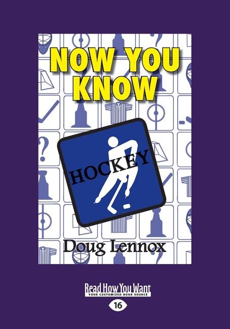 Front cover_Now You Know Hockey