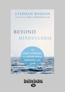 Beyond Mindfulness: The Direct Approach to Lasting Peace, Happiness, and Love (Large Print 16pt)