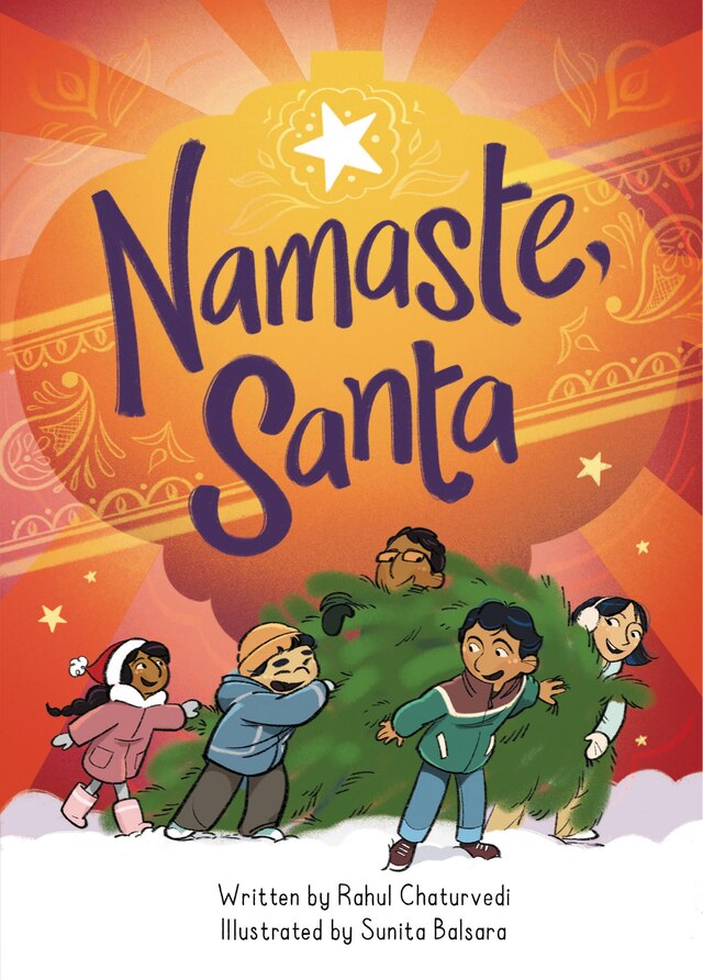 Namaste, Santa book cover