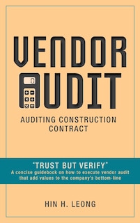 Front cover_Vendor Audit - Auditing Construction Contract